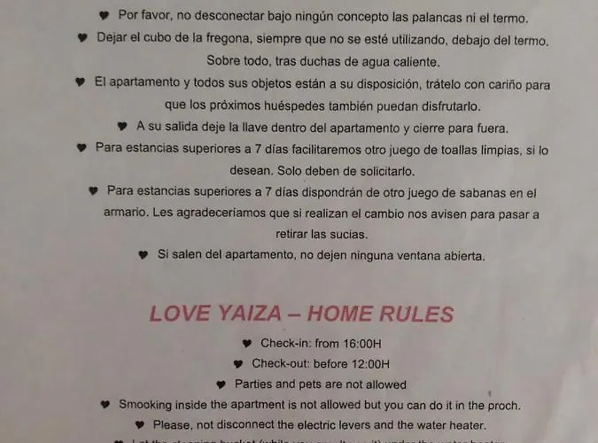 Love Yaiza 公寓 雅伊萨